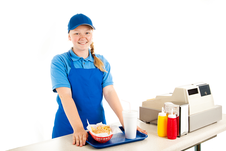 fast food worker clipart - photo #29