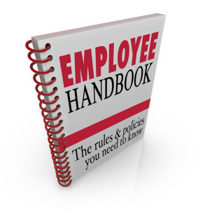 Employee Handbook Contiaining Unenforceable Arbitration Provision